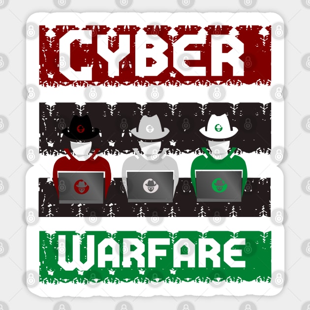 Cyber Warfare: Ethical Hacker1 Online Cyber Expert Sticker by jaml-12